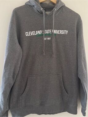 Gray Pullover Hoodie